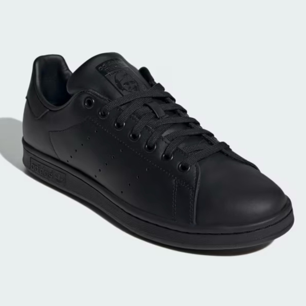 Adidas All-Black Stan Smith Sz 8.5